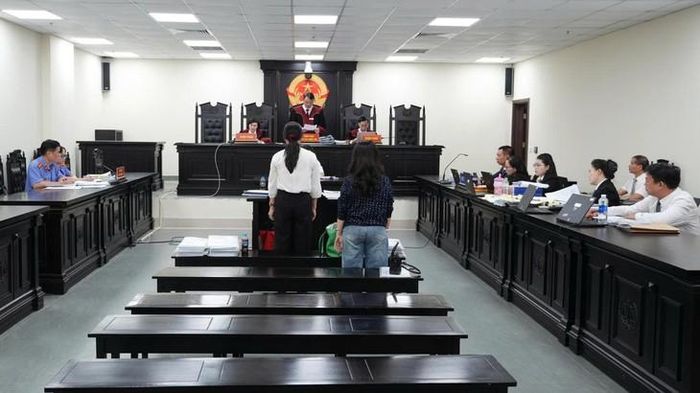 Toàn cảnh phiên tòa xét xử phúc thẩm. Ảnh: M.H