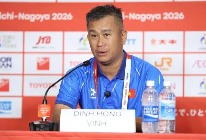 HLV Đinh Hồng Vinh tiếc nuối: U23 Việt Nam sút 27 lần chỉ ghi 1 bàn (Ảnh: VFF)