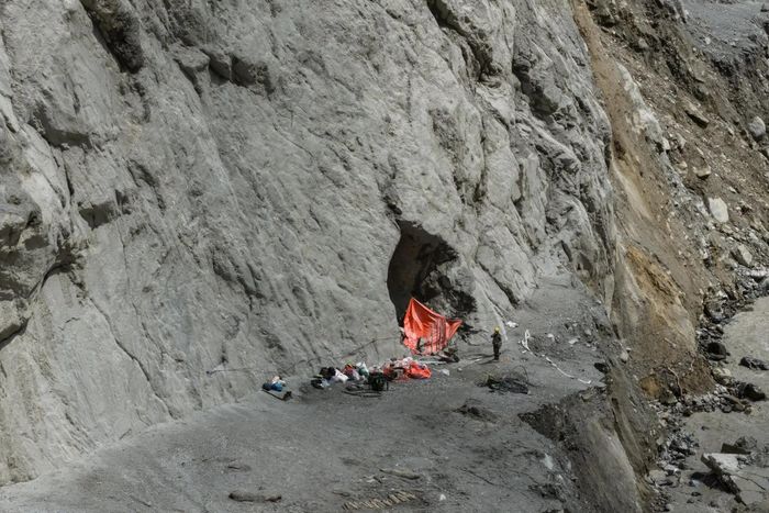  Hình ảnh một đường hầm tại dự án thủy điện Chilime, nằm dọc theo sông Trishuli ở Nepal vào tuần trước. Ảnh: New York Times. 