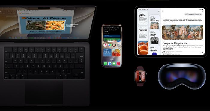  iOS 27 hoạt động trên hệ sinh thái Táo. Ảnh: Apple. 