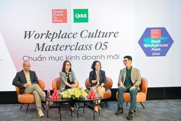  Ở các giai đoạn khó khăn, văn hóa nơi làm việc là lời giải hiệu quả, đồng thời trả về hiệu suất kinh doanh vượt kỳ vọng cho doanh nghiệp. Ảnh: BTC. 