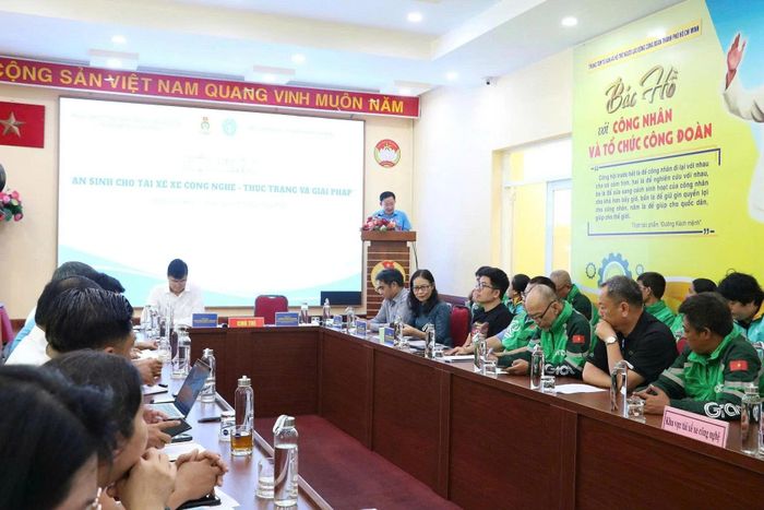 Tại hội thảo, các tài xế mong có cơ chế hỗ trợ thích hợp để đảm bảo quyền lợi cho mình.