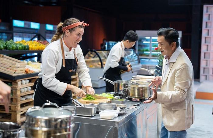 Đầu bếp Camilla và giám khảo Alain Nguyễn