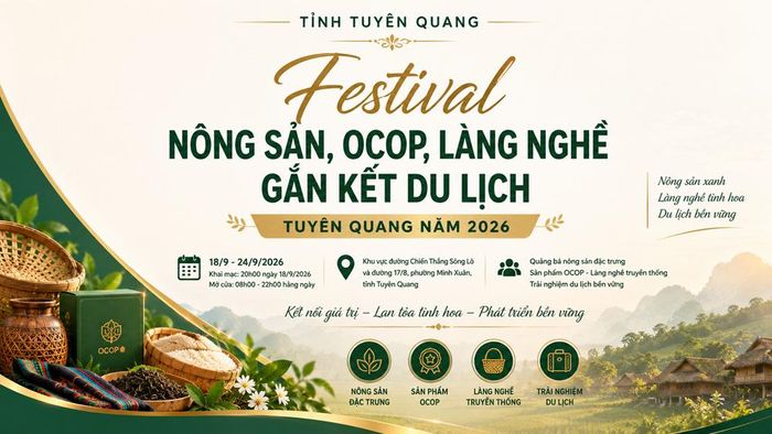 Festival diễn ra từ ngày 18 đến 24.9 tại khu vực đường 17/8, phường Minh Xuân