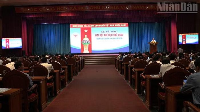 Quang cảnh lễ bế mạc. (Ảnh: PHÚC THẮNG)