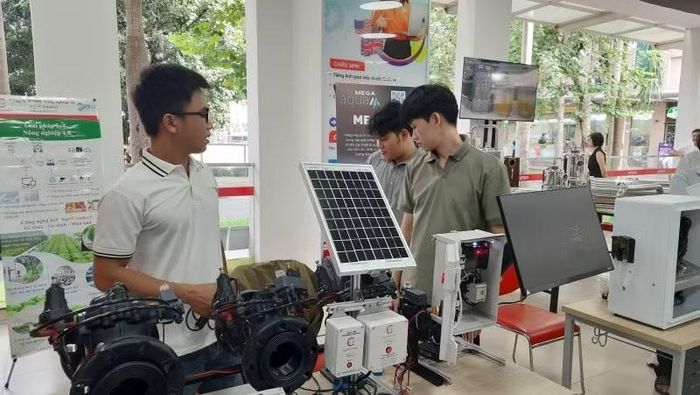 Trưng bày các sản phẩm khoa học tại Khu Công nghệ cao Thành phố Hồ Chí Minh. (Ảnh: CTV)
