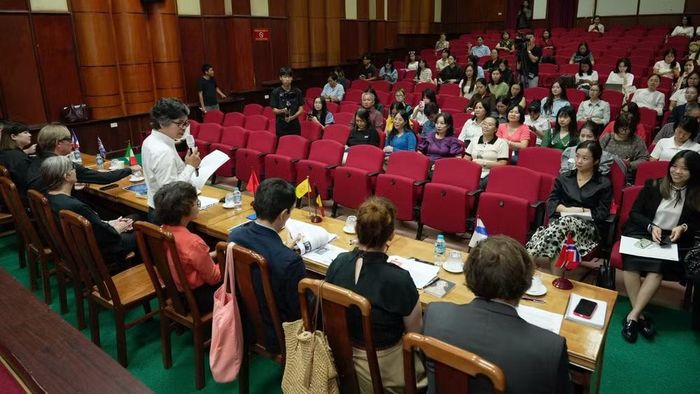 Quang cảnh buổi họp báo. (Ảnh: Ban tổ chức)