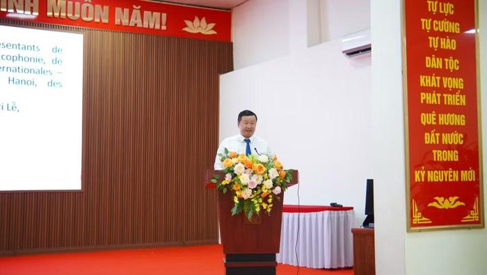 Ông Mai Xuân Trường, Bí thư Đảng ủy, Chủ tịch Hội đồng Nhân dân xã Dân Hòa.