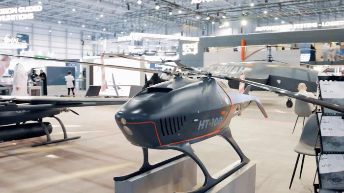 Một UAV HT-100. Ảnh: EDGE