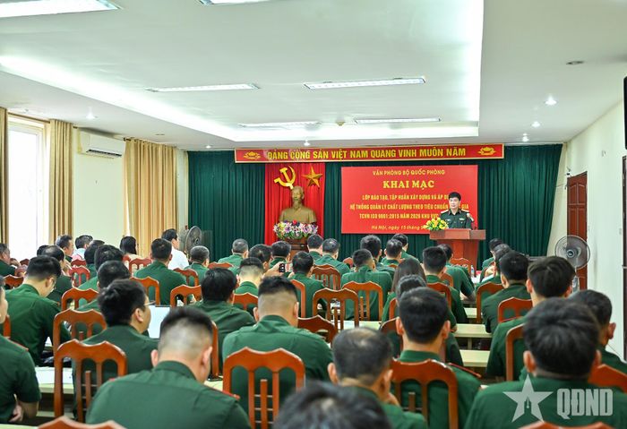  Quang cảnh lớp đào tạo, tập huấn.