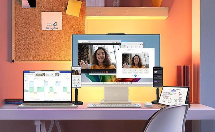 IdeaCentre AIO Gen 11 mang tới một không gian làm việc hiện đại