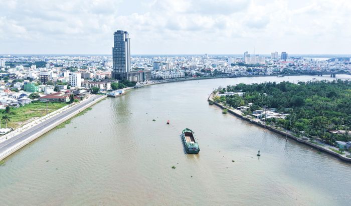 Khu vực ven sông Cần Thơ, 1 trong 2 phương án được đề xuất đặt trung tâm hành chính mới của TP Cần Thơ