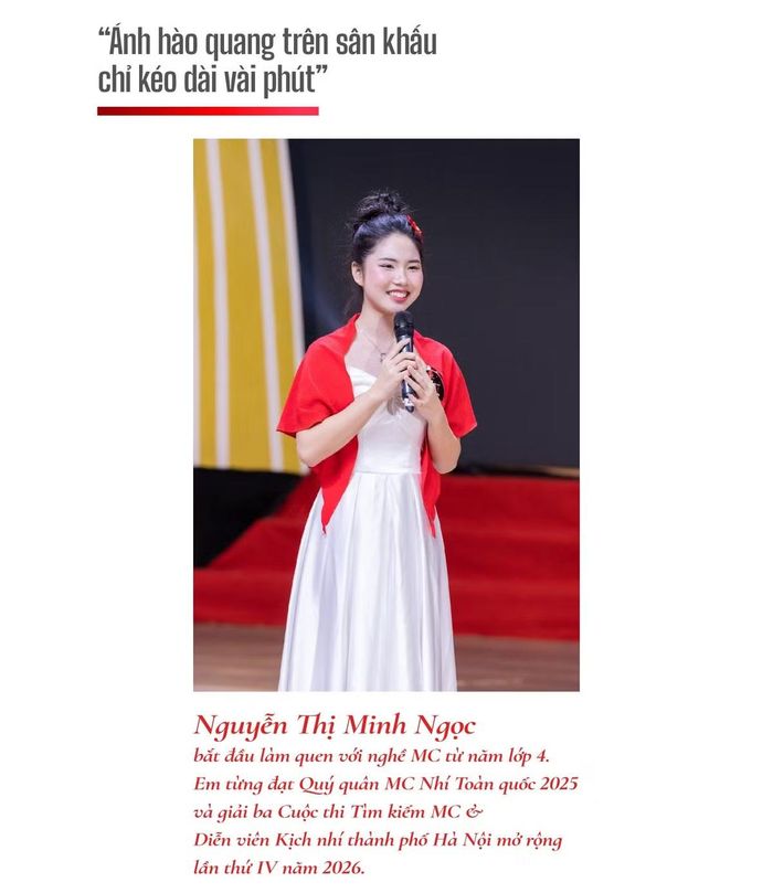 - Cơ duyên nào khiến em muốn gắn bó với công việc dẫn chương trình?