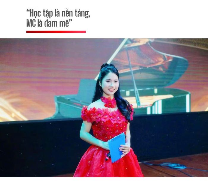 - Việc học lớp 8 cùng lịch luyện tập, tham gia chương trình và các cuộc thi MC khiến quỹ thời gian của em thay đổi ra sao? Em sắp xếp việc học và theo đuổi đam mê như thế nào?