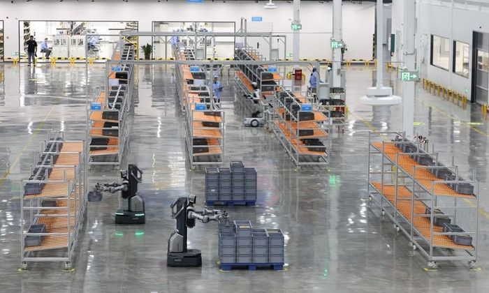 Nhà máy robot hình người của UBTECH tại Liễu Châu được thiết kế với công suất hơn 10.000 robot mỗi năm. (Ảnh:VCG)