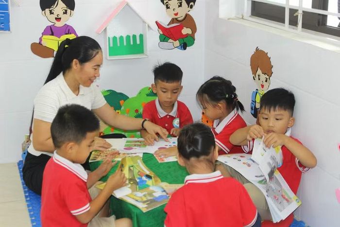 Các trường học nhanh chóng ổn định, tổ chức công tác dạy học sau sáp nhập.