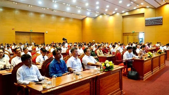 Các đại biểu tham dự Lễ bế mạc Đại hội Thể dục thể thao tỉnh Gia Lai lần thứ I năm 2026.