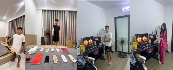 Một số người bị bắt giữ trong chuyên án.