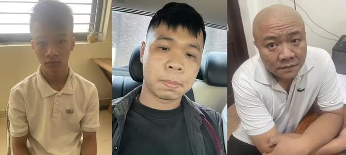 Các bị can trong vụ án. Ảnh: Công an tỉnh Hưng Yên