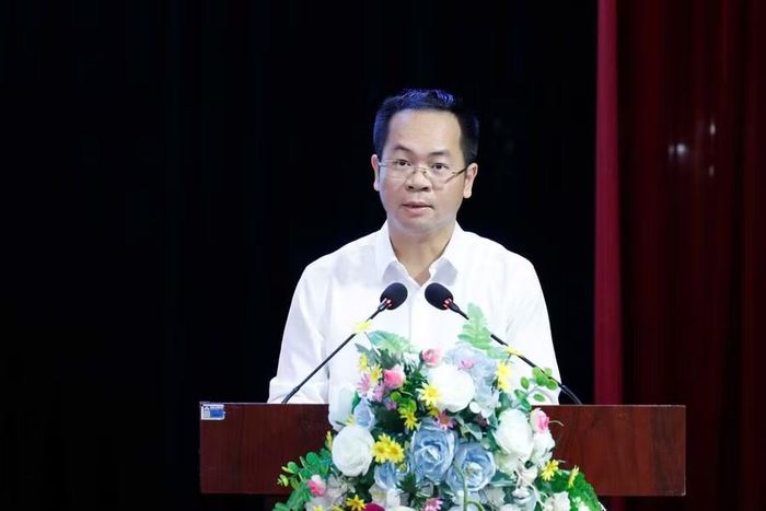 Ông Trần Hải Hà - Giám đốc Sở VHTT&DL tỉnh Điện Biên phát biểu.
