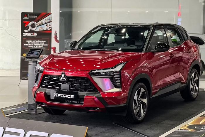 Sức cạnh tranh của Mitsubishi Xforce ngày càng yếu đi so với Toyota Yaris Cross - Ảnh: Đại lý