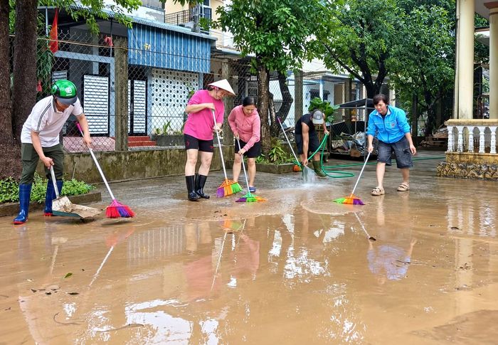 Đến sáng 15/9, lũ đã rút ở hầu hết các địa bàn của tỉnh Quảng Trị.