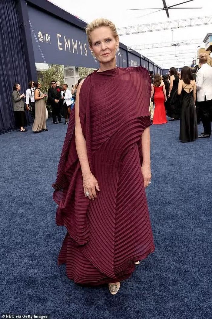 Danh sách sao mặc xấu còn có Eunice Bae, Sarah Pidgeon, Tiffany Haddish và Cynthia Nixon (từ trái qua phải). Ảnh: EPA/AP/Getty Images.