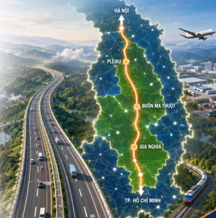 Ông Bùi Pháp - Chủ tịch HĐQT Tập đoàn Đức Long Gia Lai chia sẻ thông tin về dự án cao tốc của doanh nghiệp.