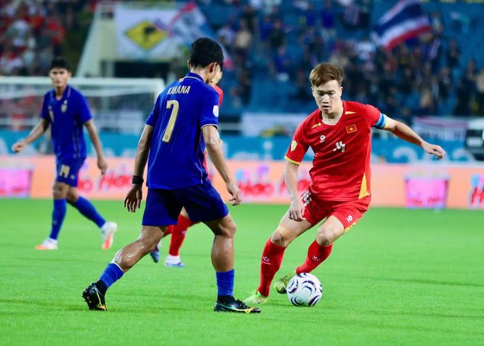 Hoàng Đức chơi ấn tượng tại ASEAN Cup 2026. Ảnh: Trọng Tài.
