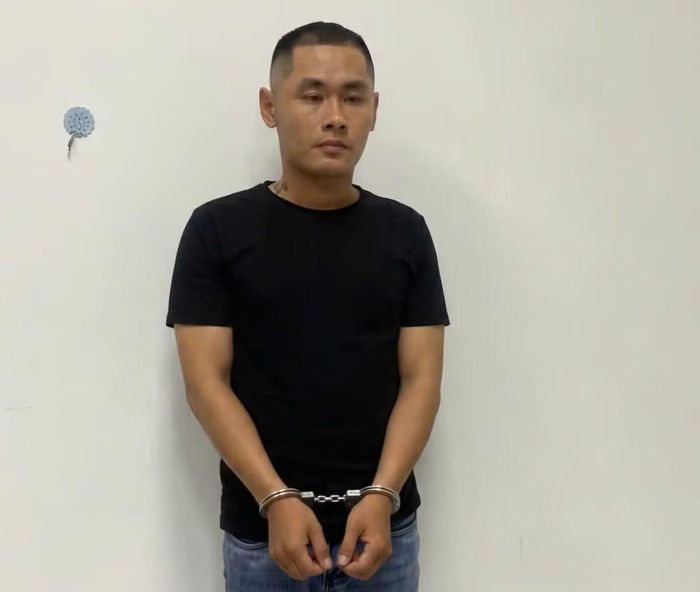 Hào bị cơ quan công an bắt giữ sau khi gây án.