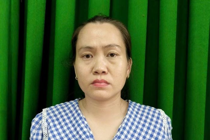 Bị can Phan Võ Kiều Trúc Linh. Ảnh: A. Tầm.