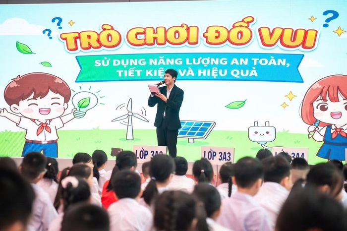 Nội dung sử dụng năng lượng tiết kiệm, hiệu quả được lồng ghép vào môn học, hoạt động ngoại khóa