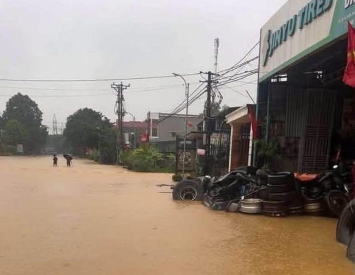 Quốc lộ 47 xuất hiện các điểm ngập sâu