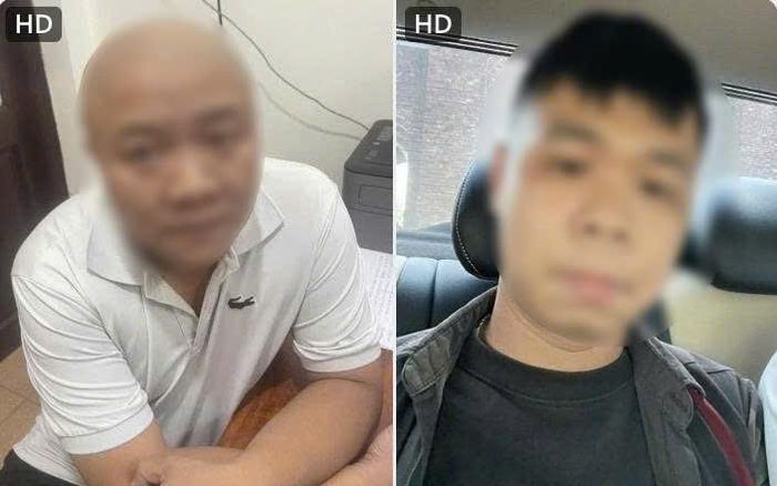 Nhóm đối tượng bị khởi tố về hành vi mua bán người làm việc tại quán karaoke. (Ảnh: CAHY).