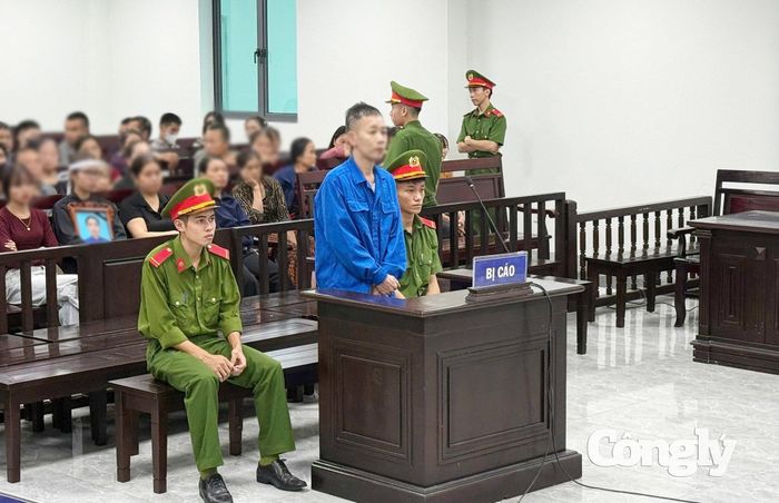 Bị cáo Trần Văn Thắng tại phiên xét xử.