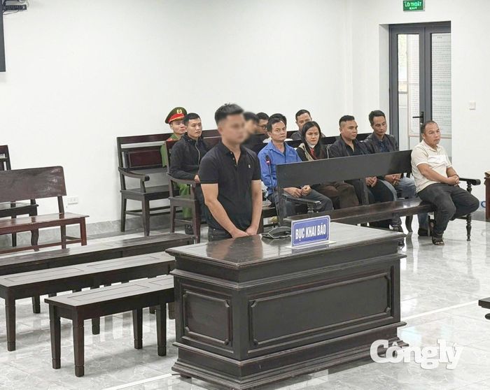 Bị cáo Cao Văn Bằng tại phiên xét xử.