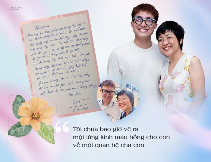 - Gia Bảo giờ ngoài 20 tuổi, bắt đầu có cuộc sống, sự nghiệp và những mối bận tâm riêng. Với một người mẹ đơn thân vốn lấy con làm hệ quy chiếu cho mọi niềm vui chị đã chuẩn bị tâm lý thế nào cho ngày 'tổ ấm trống trải', khi con trai bước ra khỏi vòng tay mình để yêu và che chở cho một người phụ nữ khác?