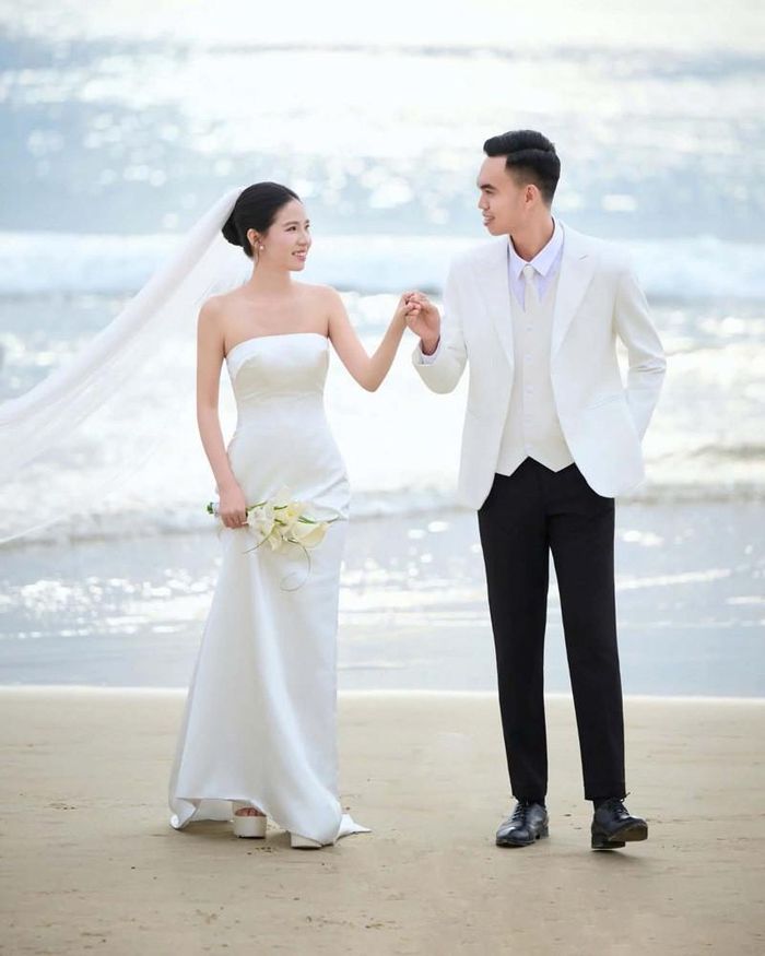 Cô dâu, chú rể có hôn lễ đáng nhớ. Ảnh: NVCC