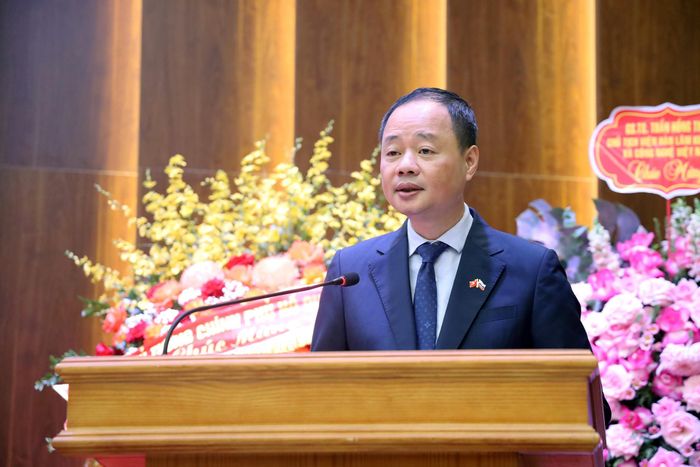 Chủ tịch Viện Hàn lâm Khoa học và Công nghệ Việt Nam - GS. TS Trần Hồng Thái.