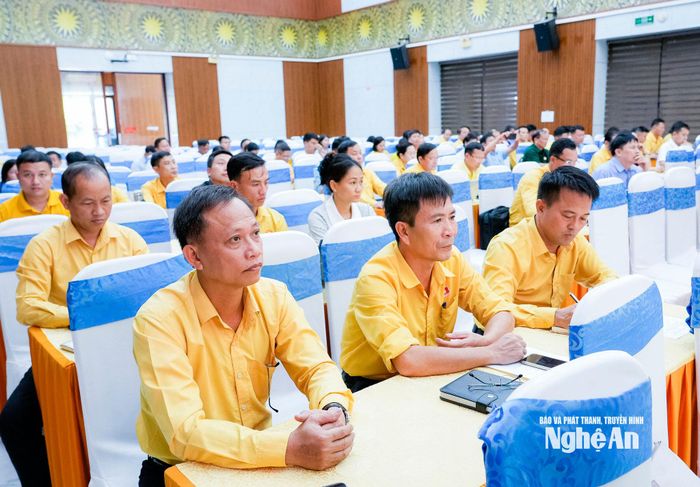 Các đại biểu dự hội nghị. Ảnh: Phạm Bằng