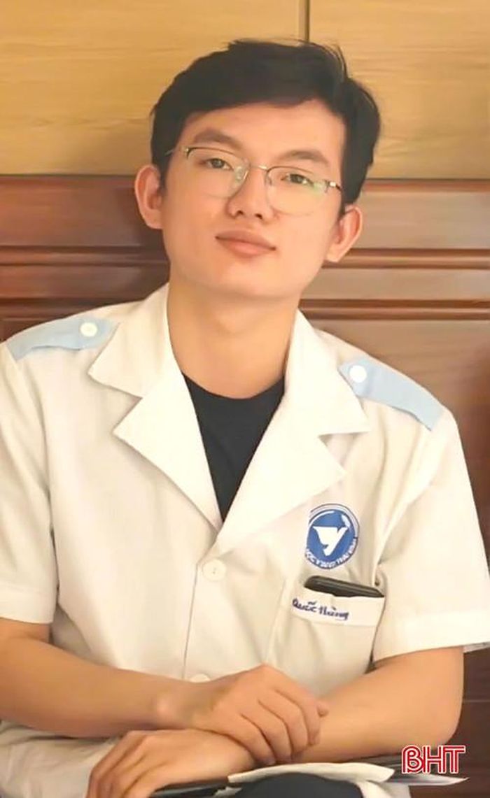 Bác sĩ nội trú chuyên ngành Nội khoa - Trường Đại học Y Hà Nội Nguyễn Quốc Hùng.