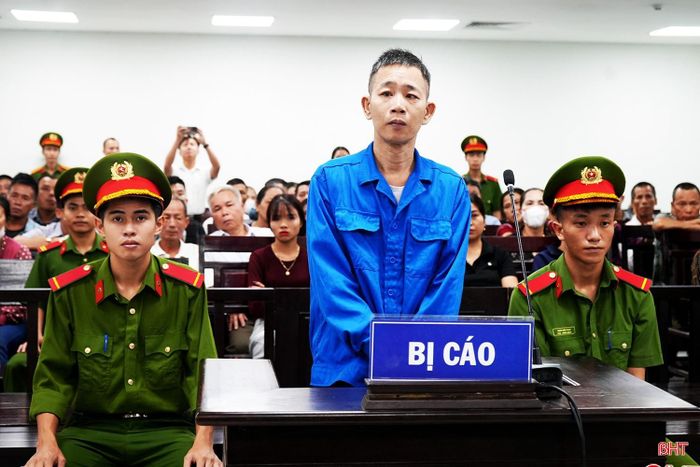 Bị cáo Trần Văn Thắng tại phiên xét xử.