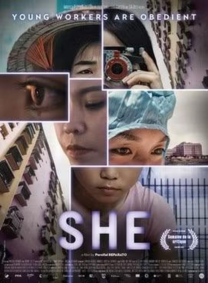 Poster phim "Cô ấy." (Ảnh: Đoàn phim cung cấp)