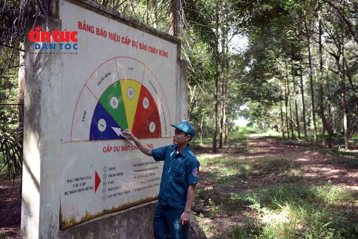 Công tác phòng cháy, chữa cháy rừng cũng được đặc biệt chú trọng vào cuối mùa mưa, đầu mùa khô.