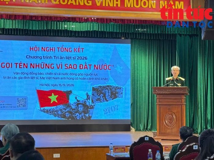 Hội nghị tổng kết Chiến dịch tri ân Liệt sĩ năm 2026 - “Gọi tên những vì sao đất nước”.