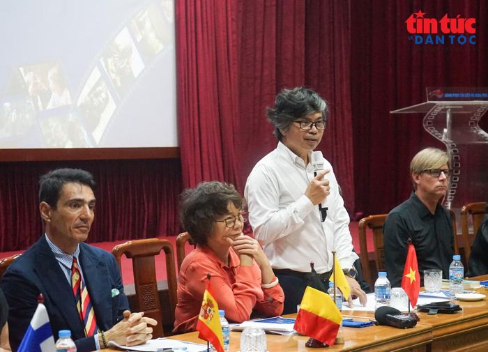Ông Trịnh Quang Tùng, Phó Tổng Giám đốc phụ trách Hãng Phim Tài liệu và Khoa học Trung ương chia sẻ về Liên hoan.