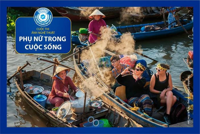 Tác phẩm dự thi ảnh nghệ thuật “Phụ nữ với cuộc sống”.