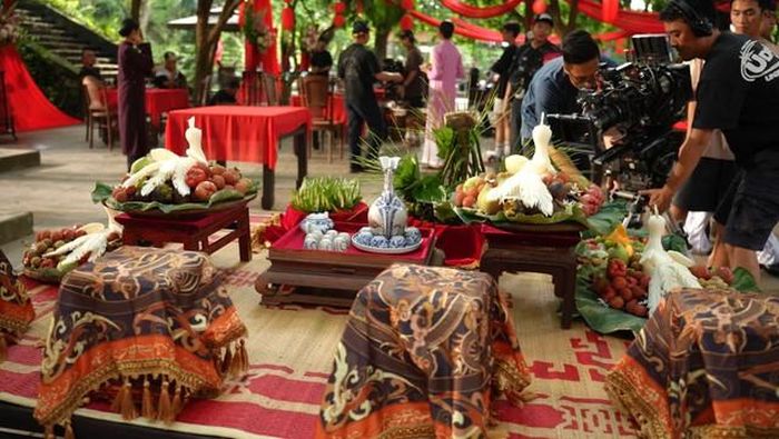Một số hình ảnh hậu trường phim. (Ảnh: ĐPCC).