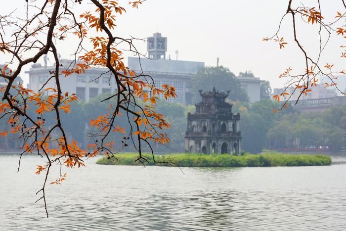 Cảnh đẹp nao lòng ở Hà Nội khi thu về. Ảnh: Sưu tầm