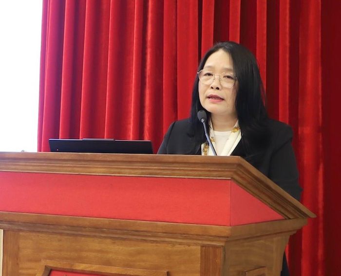 TS. Lương Thu Hiền, Phó Viện trưởng Viện Quyền Con người, Giám đốc Trung tâm Nghiên cứu Giới và Quyền Phụ nữ, Học viện Chính trị quốc gia Hồ Chí Minh